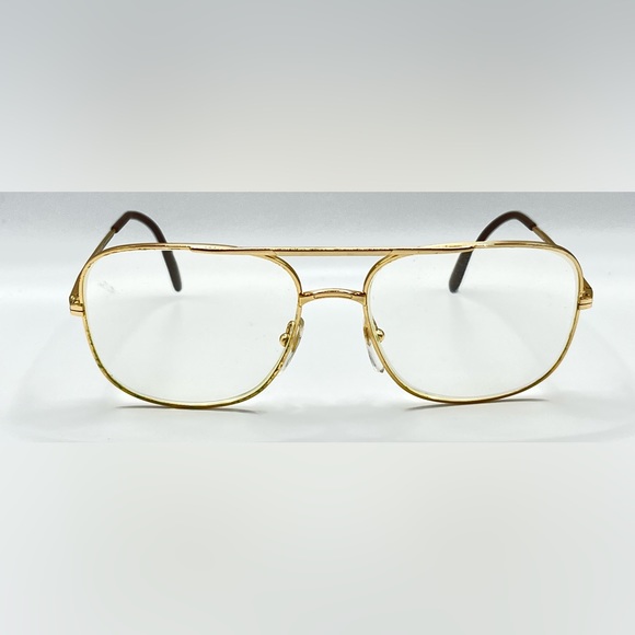 Vintage Cottet 2730 Gold Pilot Sunglasses Frames Only - Picture 3 of 8